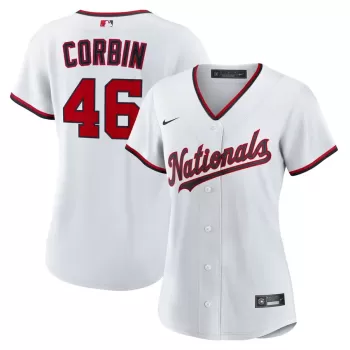 Women's Washington Nationals Patrick Corbin Nike White Home Replica Jersey Women's Washington Nationals Patrick Corbin Nike White Home Replica Jersey