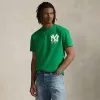 Yankees Polo Ralph Lauren Green Jersey T-Shirt