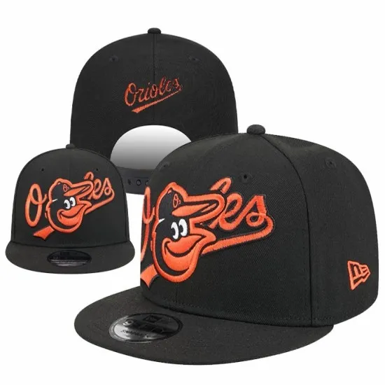 Baltimore Orioles Black Stitched Snapback Hat - Classic Baseball Cap Baltimore Orioles Black Stitched Snapback Hat - Classic Baseball Cap
