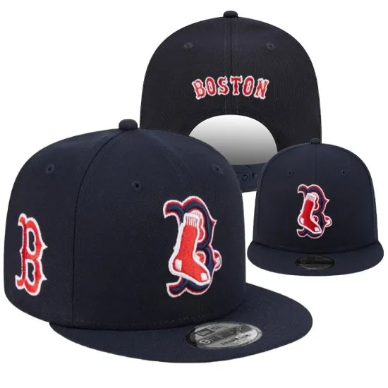 Boston Red Sox Navy Stitched New Era Snapback Hat - Official MLB Apparel Boston Red Sox Navy Stitched New Era Snapback Hat - Official MLB Apparel