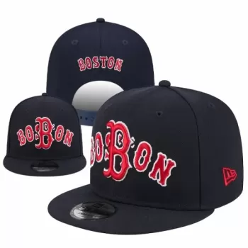 Boston Red Sox 'Boston' Stitched Snapback Hat - Navy