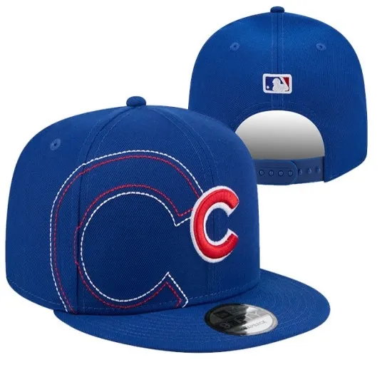 Chicago Cubs Stitched 'C' Royal Blue Snapback Hat - Officially Licensed MLB Apparel