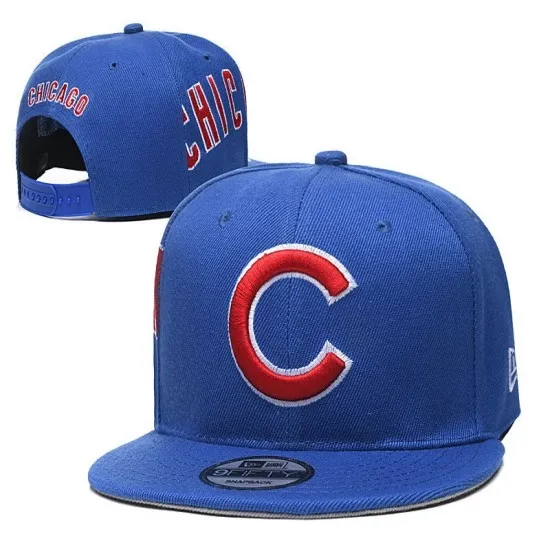 Chicago Cubs Royal Blue 'C' Logo Stitched Snapback Hat - Official MLB Merchandise Chicago Cubs Royal Blue 'C' Logo Stitched Snapback Hat - Official MLB Merchandise