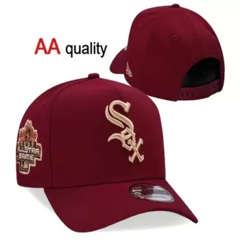 Chicago White Sox 2003 All-Star Game Maroon Stitched Snapback Hat - New Era Chicago White Sox 2003 All-Star Game Maroon Stitched Snapback Hat - New Era