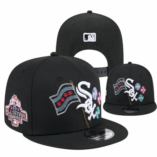 Chicago White Sox 2003 All-Star Game Commemorative Black Snapback Hat