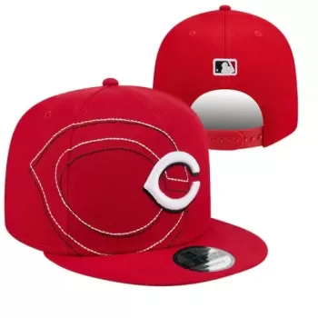 Cincinnati Reds Red Stitched 'C' Snapback Hat - Official MLB Apparel Cincinnati Reds Red Stitched 'C' Snapback Hat - Official MLB Apparel