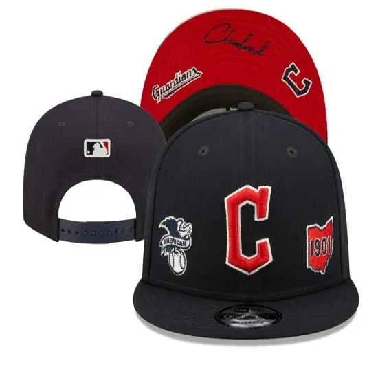 Cleveland Guardians Official MLB 'Guardians' Stitched Snapback Hat