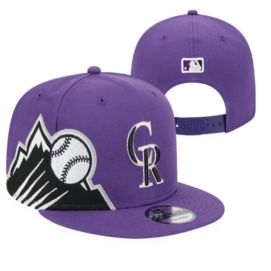 Colorado Rockies Purple Mountain Majesty Snapback Hat - Officially Licensed MLB
