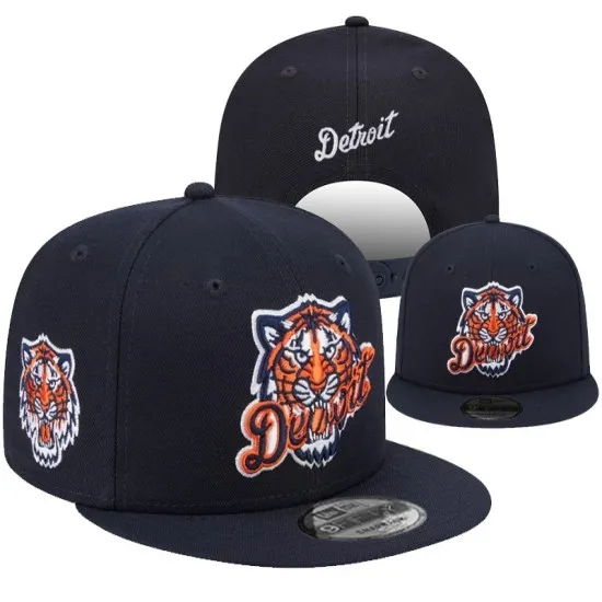 Detroit Tigers 'Detroit' Script & Tiger Head Stitched Snapback Hat Detroit Tigers 'Detroit' Script & Tiger Head Stitched Snapback Hat