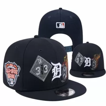 Detroit Tigers 2005 All-Star Game & '313' Area Code Stitched Snapback Hat