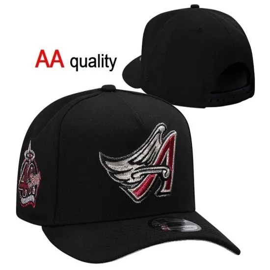 MLB Los Angeles Angels of Anaheim Stitched Snapback Hat - Black MLB Los Angeles Angels of Anaheim Stitched Snapback Hat - Black