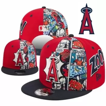 Los Angeles Angels MLB Comic Strip Stitched Snapback Hat
