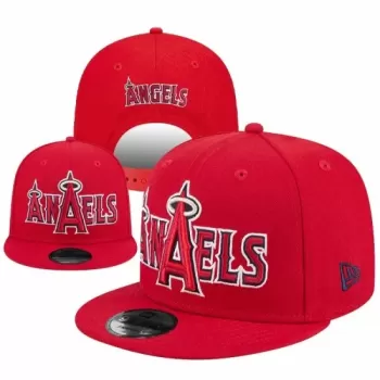 Los Angeles Angels of Anaheim Stitched Red Snapback Hat - New Era