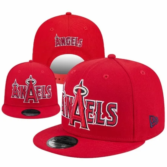 Los Angeles Angels of Anaheim Stitched Red Snapback Hat - New Era Los Angeles Angels of Anaheim Stitched Red Snapback Hat - New Era