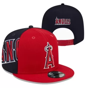 Los Angeles Angels of Anaheim Stitched Snapback Hat - Red/Navy