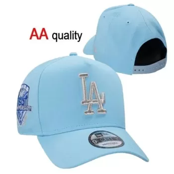 Los Angeles Dodgers '50th Anniversary' Light Blue New Era 9FORTY Snapback Hat Los Angeles Dodgers '50th Anniversary' Light Blue New Era 9FORTY Snapback Hat