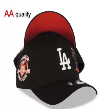 Los Angeles Dodgers 50th Anniversary Black Stitched Snapback Hat