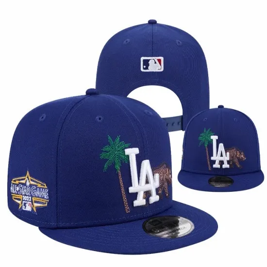 Los Angeles Dodgers 2022 MLB All-Star Game 'California Bear' Snapback Hat Los Angeles Dodgers 2022 MLB All-Star Game 'California Bear' Snapback Hat
