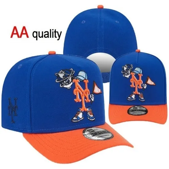New York Mets 'Mr. Met' Character Stitched Snapback Hat - Royal Blue/Orange New York Mets 'Mr. Met' Character Stitched Snapback Hat - Royal Blue/Orange