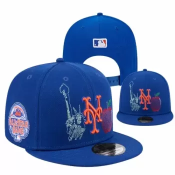 New York Mets 'Big Apple' All-Star Game Stitched Snapback Hat New York Mets 'Big Apple' All-Star Game Stitched Snapback Hat