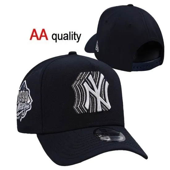 New York Yankees '1999 World Series' Stitched Snapback Hat - Navy