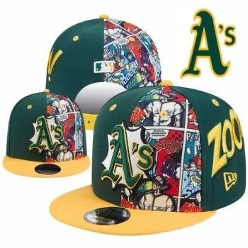Oakland Athletics 'The Zoo' Comic Book Inspired New Era Snapback Hat
