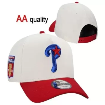 Philadelphia Phillies 'P' Logo Stitched Snapback Hat - Red & White Philadelphia Phillies 'P' Logo Stitched Snapback Hat - Red & White