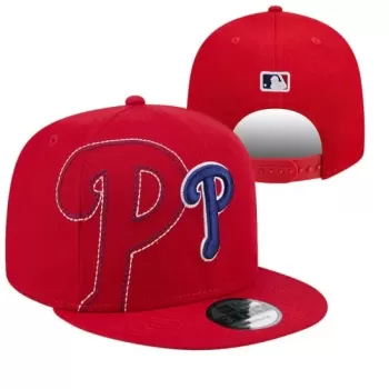 Philadelphia Phillies Red Stitched 'P' New Era Snapback Hat Philadelphia Phillies Red Stitched 'P' New Era Snapback Hat