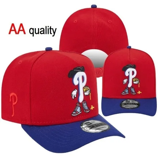 Philadelphia Phillies 'Phanatic Mascot' Stitched Snapback Hat - Red & Royal Blue Philadelphia Phillies 'Phanatic Mascot' Stitched Snapback Hat - Red & Royal Blue
