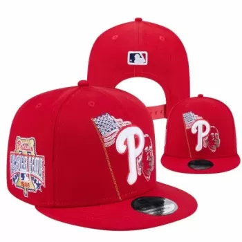 Philadelphia Phillies 1996 All-Star Game Red Snapback Hat - New Era MLB Philadelphia Phillies 1996 All-Star Game Red Snapback Hat - New Era MLB