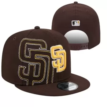 San Diego Padres 'Brownout' Stitched Snapback Hat - MLB Baseball Cap San Diego Padres 'Brownout' Stitched Snapback Hat - MLB Baseball Cap