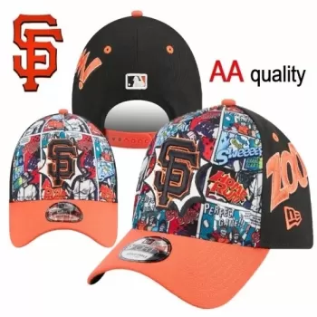 San Francisco Giants Comic Strip A-Frame Snapback Hat - New Era San Francisco Giants Comic Strip A-Frame Snapback Hat - New Era