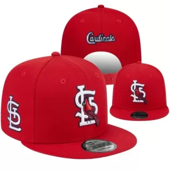 St. Louis Cardinals Red Embroidered Logo Snapback Hat - Official MLB Apparel