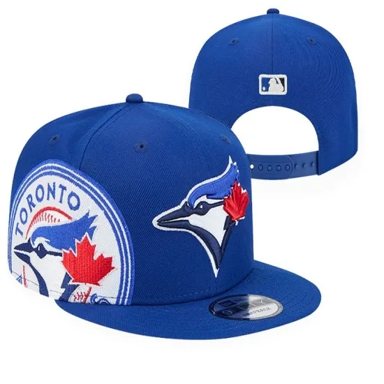Toronto Blue Jays Authentic Stitched Royal Blue Snapback Hat - MLB Official