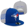 Toronto Blue Jays Stitched Snapback Hat - Royal Blue & Grey - MLB Official